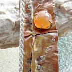 VPBFFB-$125,Copper Foldformed Brooch,1-1:8inx2-3:4in,$125